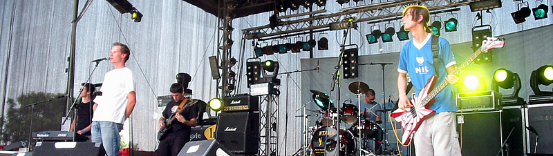Schattenparker auf der Donauinsel 2005